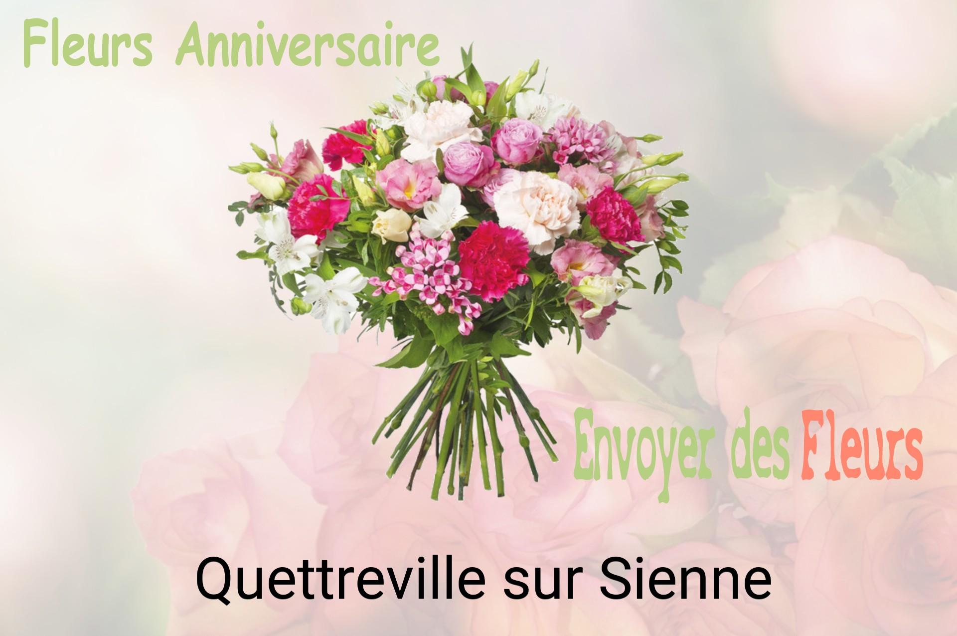 Bouquet de fleurs d’anniversaire livré à Quettreville-sur-Sienne